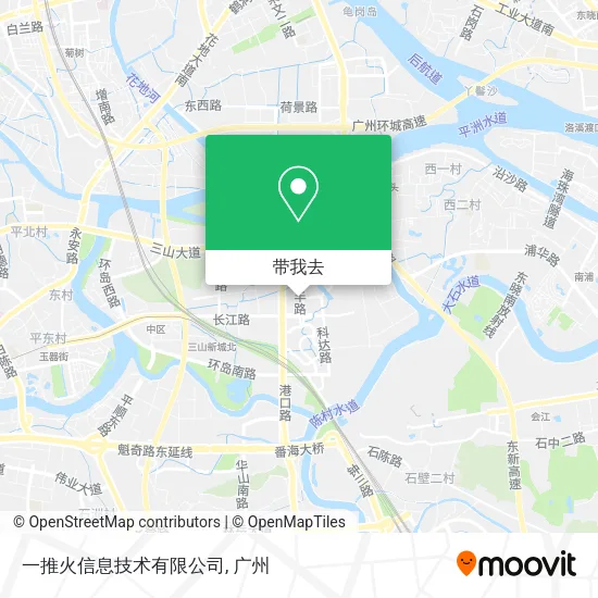 一推火信息技术有限公司地图