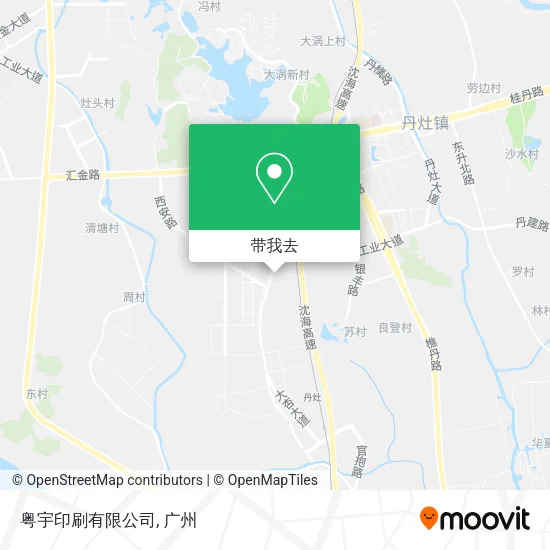 粤宇印刷有限公司地图