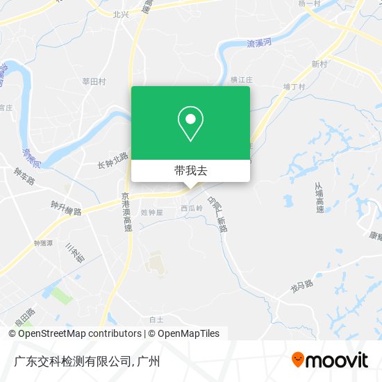 广东交科检测有限公司地图