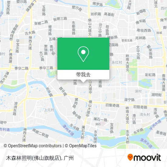 木森林照明(佛山旗舰店)地图