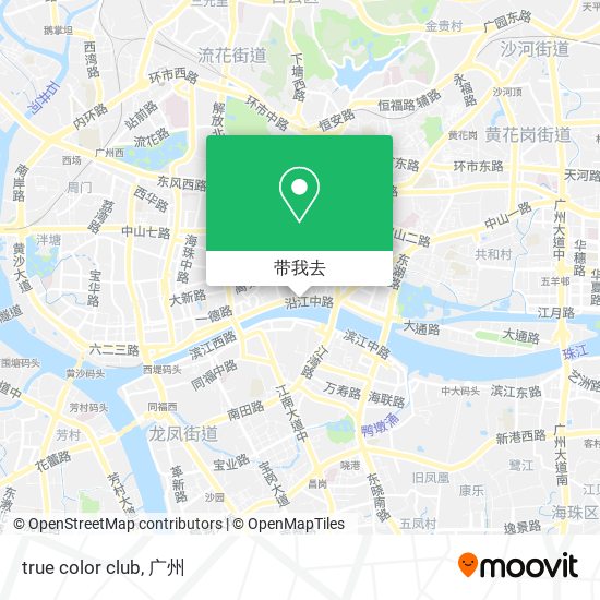 true color club地图