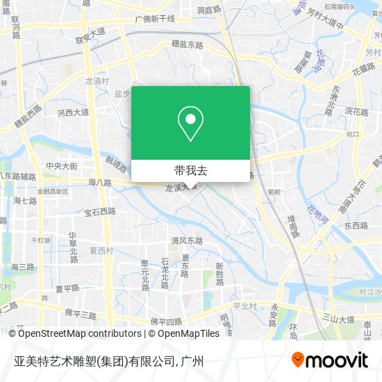 亚美特艺术雕塑(集团)有限公司地图