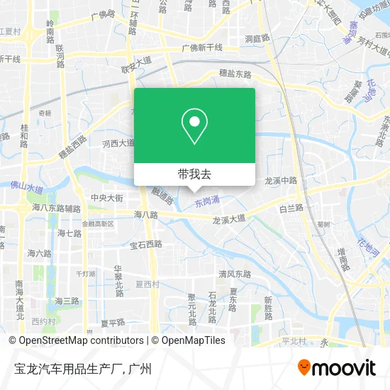 宝龙汽车用品生产厂地图