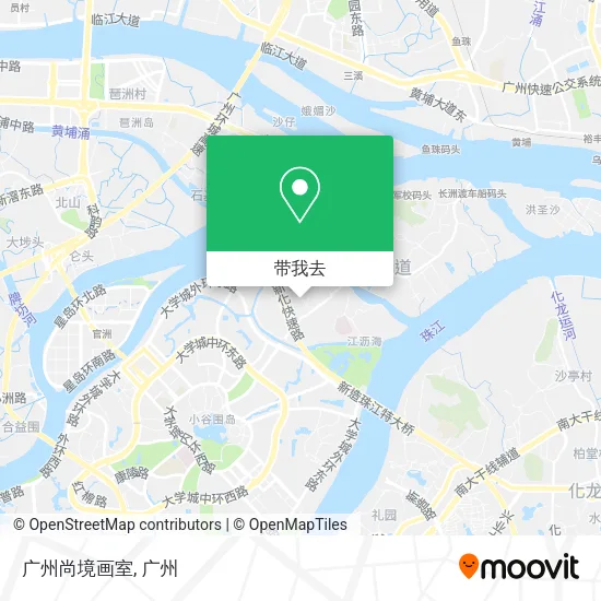 广州尚境画室地图