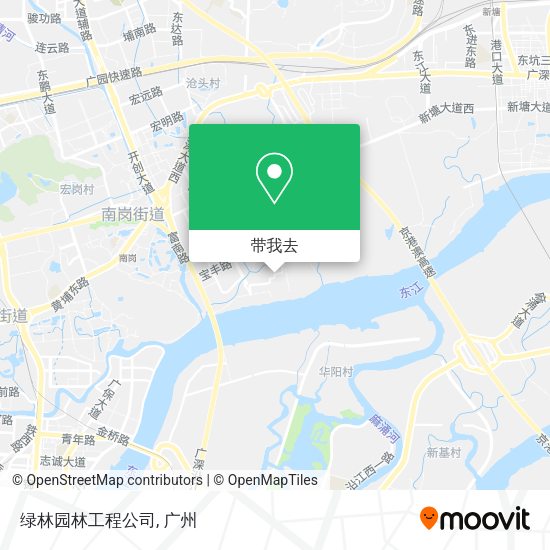绿林园林工程公司地图