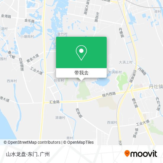 山水龙盘-东门地图