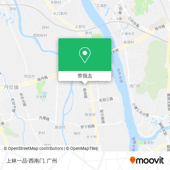 上林一品-西南门地图