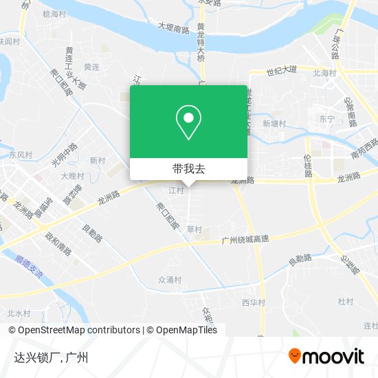 达兴锁厂地图