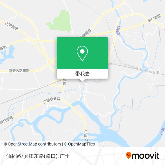 仙桥路/滨江东路(路口)地图