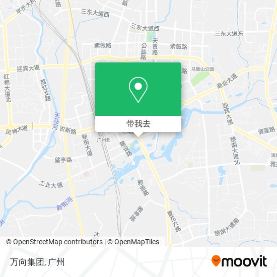 万向集团地图