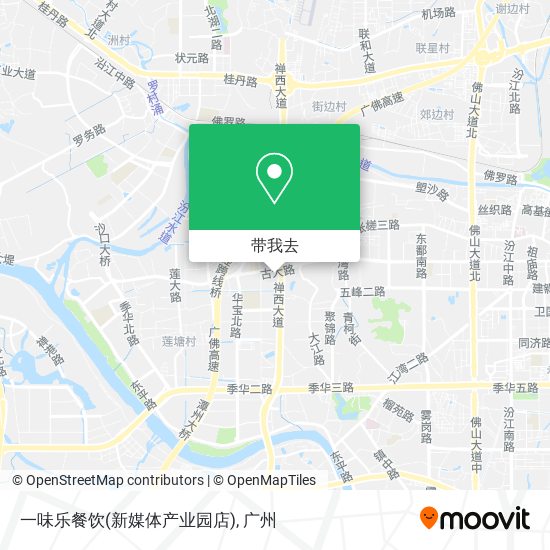 一味乐餐饮(新媒体产业园店)地图