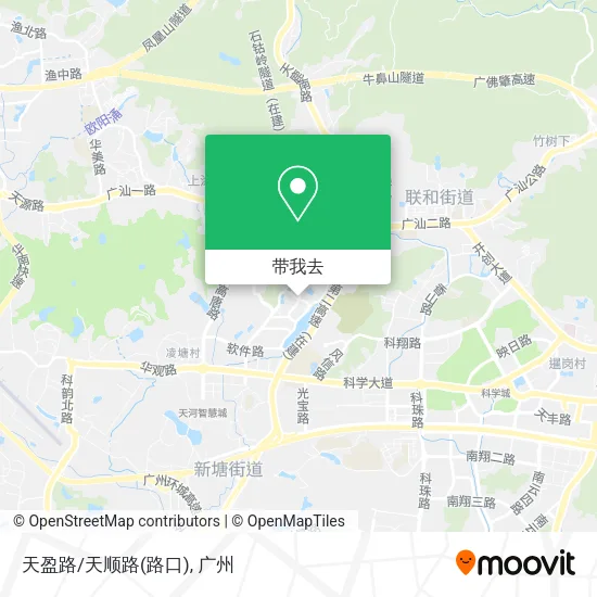 天盈路/天顺路(路口)地图