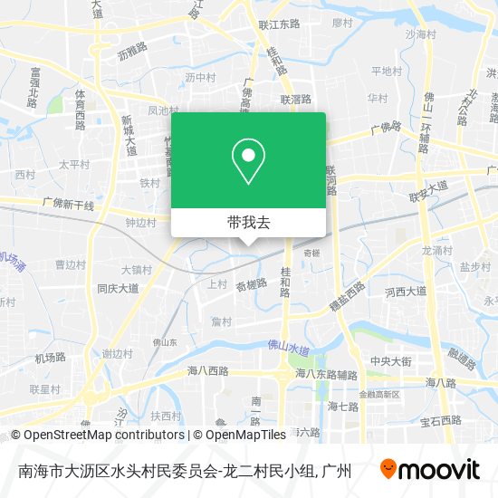 南海市大沥区水头村民委员会-龙二村民小组地图