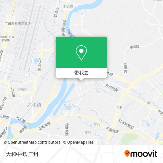 大和中街地图