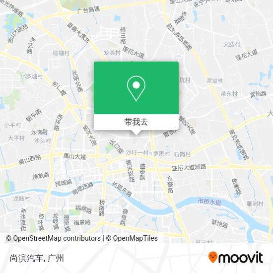 尚滨汽车地图