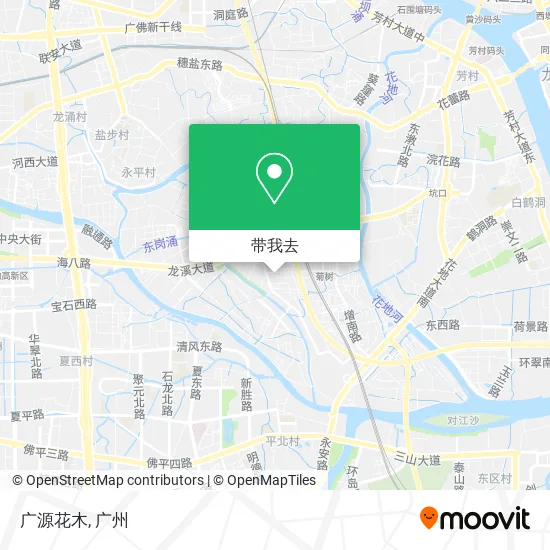 广源花木地图