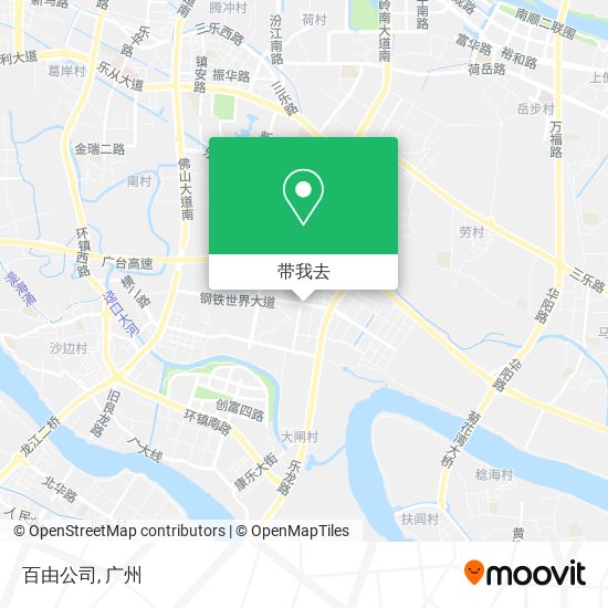 百由公司地图