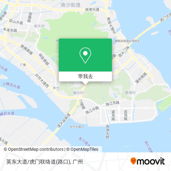 英东大道/虎门联络道(路口)地图
