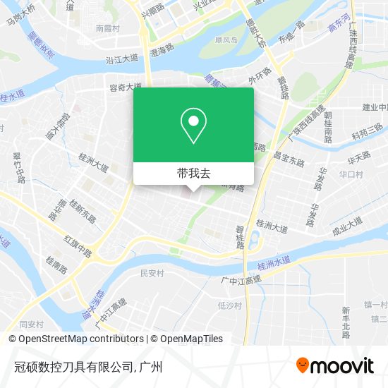 冠硕数控刀具有限公司地图