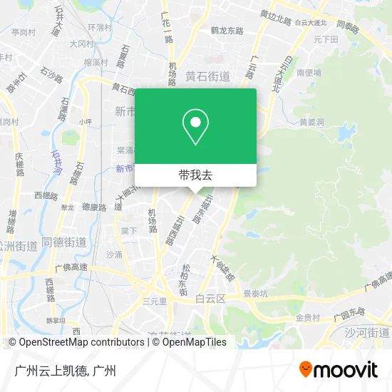 广州云上凯德地图