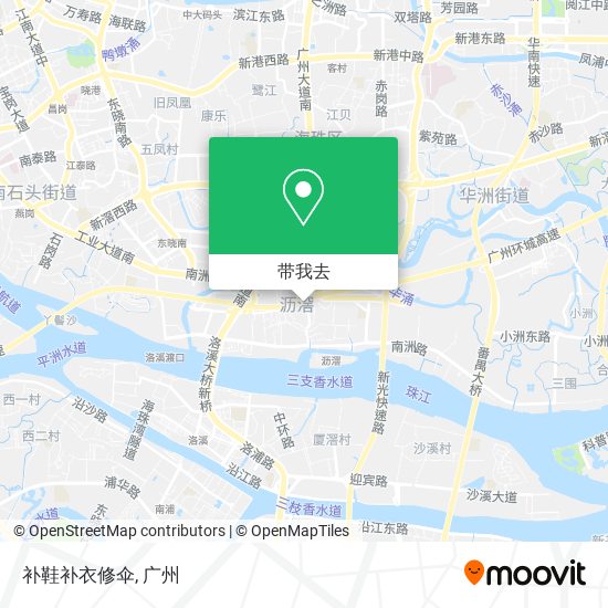 补鞋补衣修伞地图