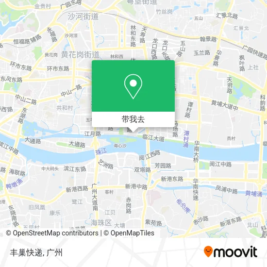 丰巢快递地图