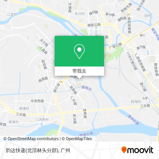 韵达快递(北滘林头分部)地图