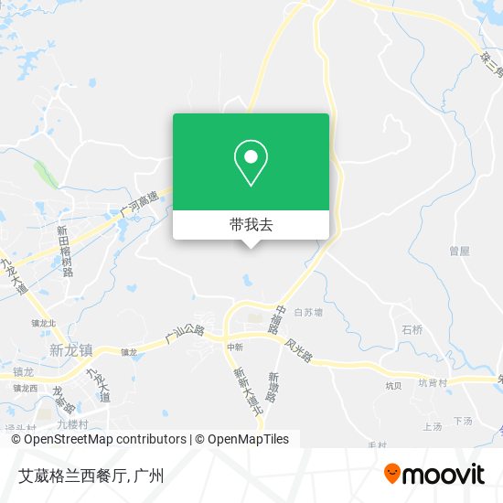 艾葳格兰西餐厅地图