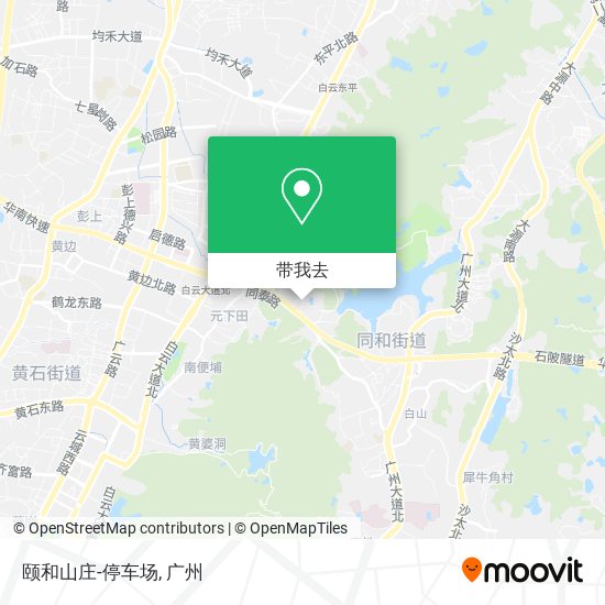 颐和山庄-停车场地图