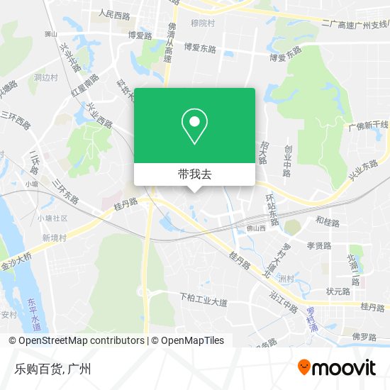 乐购百货地图