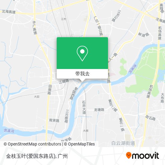 金枝玉叶(爱国东路店)地图