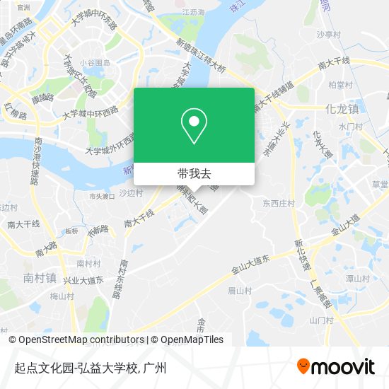 起点文化园-弘益大学校地图