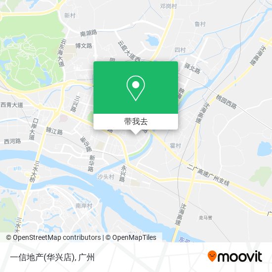 一信地产(华兴店)地图