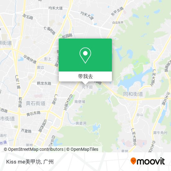 Kiss me美甲坊地图