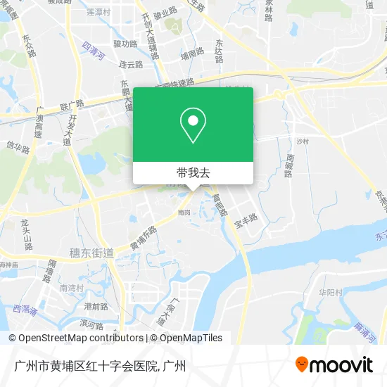 广州市黄埔区红十字会医院地图
