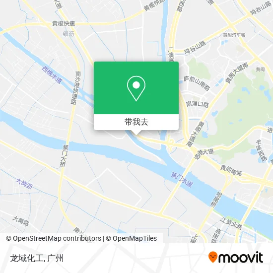 龙域化工地图