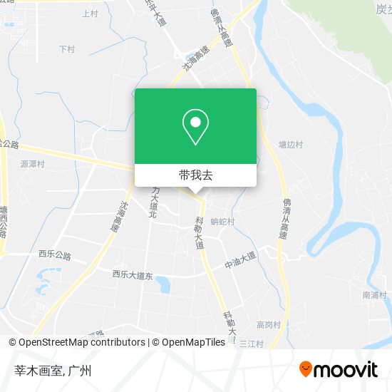 莘木画室地图