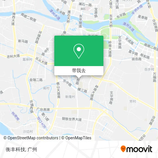 衡丰科技地图