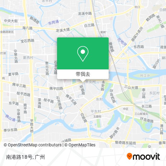 南港路18号地图