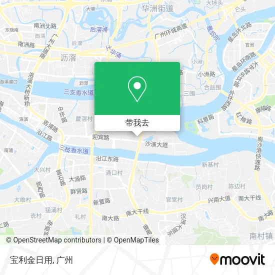 宝利金日用地图