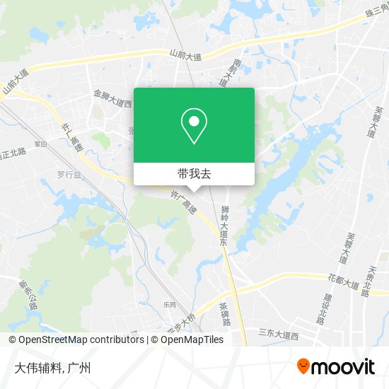 大伟辅料地图