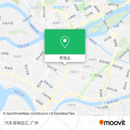 汽车音响总汇地图