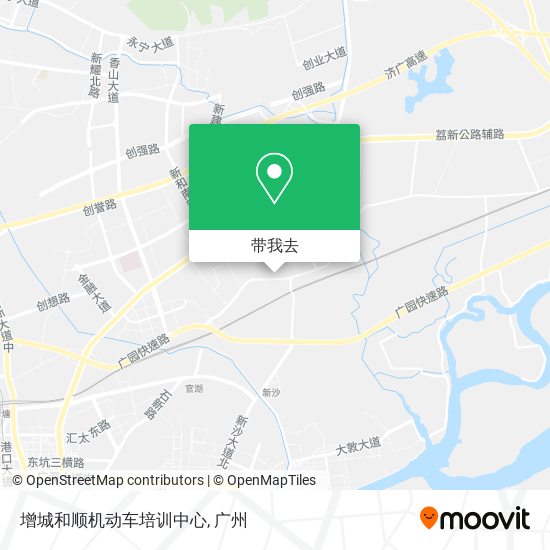 增城和顺机动车培训中心地图