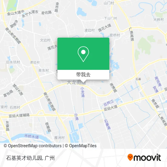 石基英才幼儿园地图