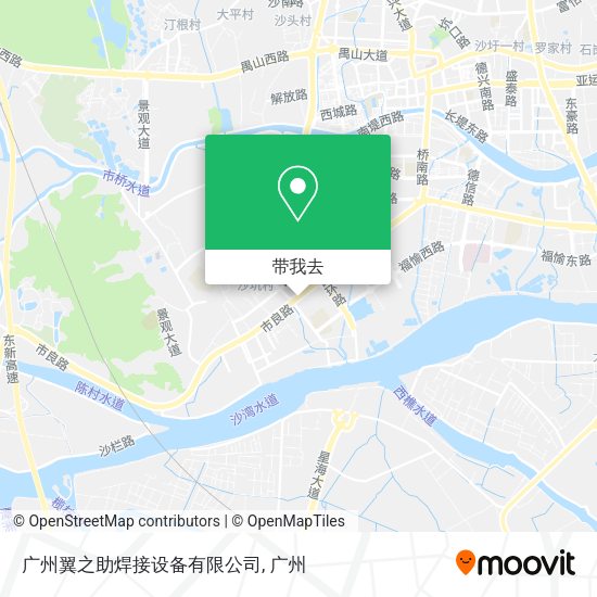 广州翼之助焊接设备有限公司地图
