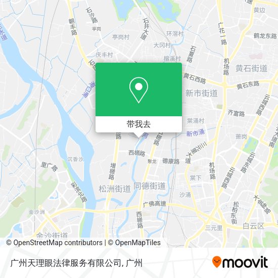 广州天理眼法律服务有限公司地图