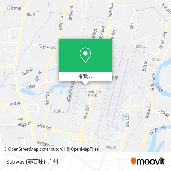 Subway (赛百味)地图