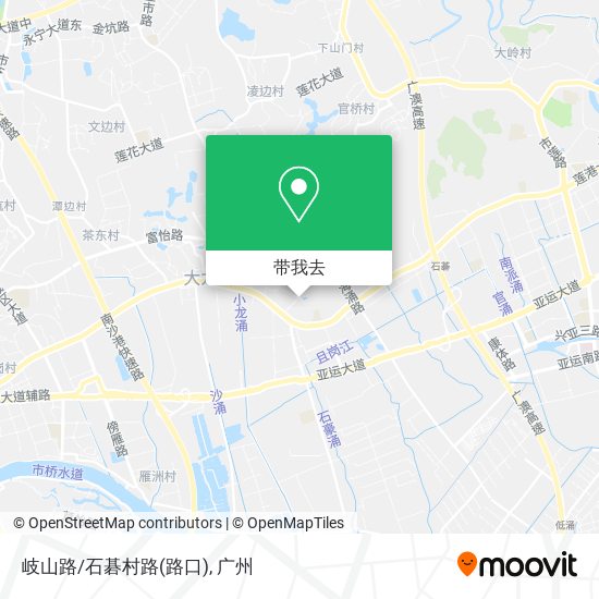岐山路/石碁村路(路口)地图