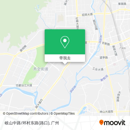 岐山中路/环村东路(路口)地图