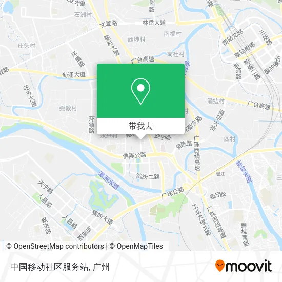 中国移动社区服务站地图